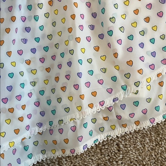 Roller Rabbit Disco Hearts Wave Drawstrings Shorts - Picture 8 of 14